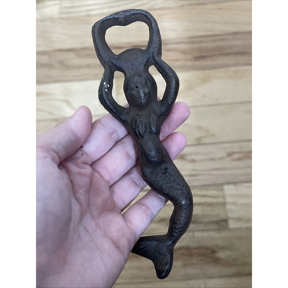 Cast Iron Mermaid Bottle Opener Nautical theme Beer Bottle opener 6 Inch Sailor